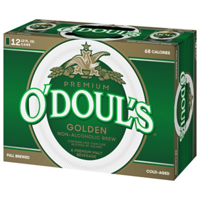 O'Doul's Premium Golden Non Alcoholic Brew Cans - 12-12 Fl. Oz. - Image 4