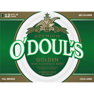 O'Doul's Premium Golden Non Alcoholic Brew Cans - 12-12 Fl. Oz. - Image 5