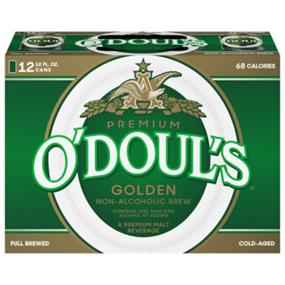 O'Doul's Premium Golden Non Alcoholic Brew Cans - 12-12 Fl. Oz. - Image 2