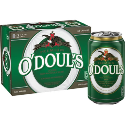 O'Doul's Premium Golden Non Alcoholic Brew Cans - 12-12 Fl. Oz.