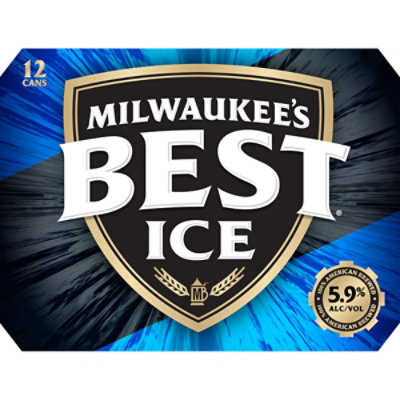 Milwaukees Best Ice Lager Beer Cans 5.9% ABV - 12-12 Fl. Oz. - Image 4