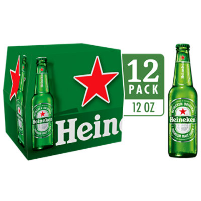 Heineken Original Lager Beer Bottles - 12-12 Fl. Oz. - Image 3