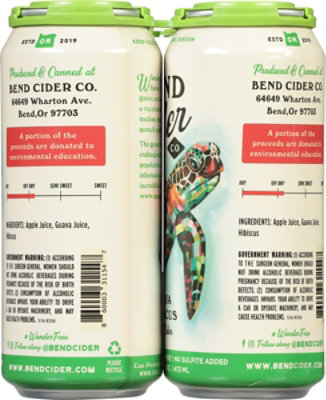 Bend Cider Co Seasonal Cider - 4-16 Fl. Oz. - Image 5