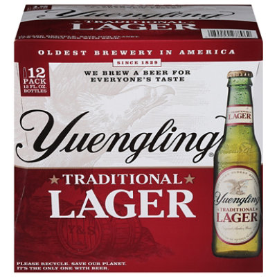 Yuengling Lager Beer Bottles - 12-12 Fl. Oz. - Image 3