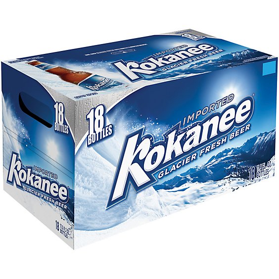 Kokanee Glacier Beer In Bottles - 18-12 Fl. Oz.