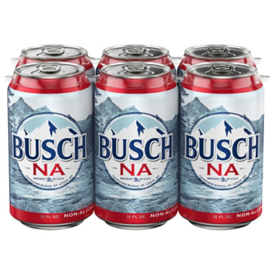 Busch Non Alcoholic Brew Cans - 6-12 Fl. Oz. - Image 2