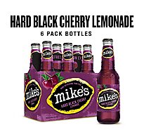 Mikes Hard Beverage Cool Hard Refreshing Lemonade Black Cherry Bottle - 6-11.2 Fl. Oz.