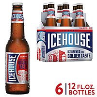 Icehouse Beer American Style Ice Lager 5.5% ABV Bottles - 6-12 Fl. Oz. - Image 1