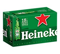 Heineken Original Lager Beer Bottles - 18-12 Fl. Oz.
