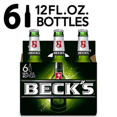 Beck's German Beer Bottles - 6-12 Fl. Oz. - Image 2