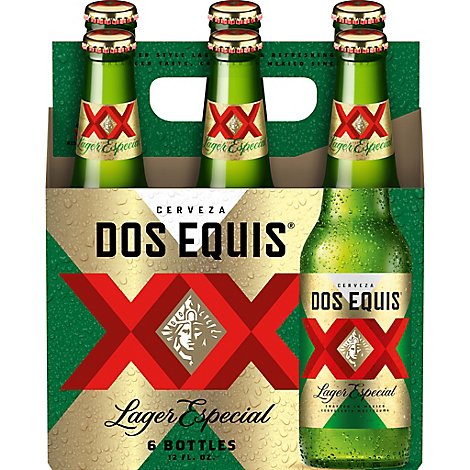 Dos Equis XX Beer Lager Especial - 6-12 Fl. Oz.