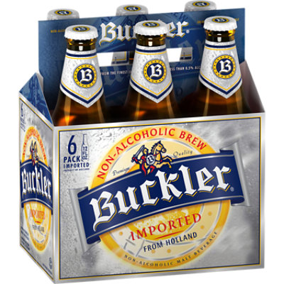 Buckler Non-Alcoholic Beer Bottles - 6-12 Fl. Oz. - Image 1