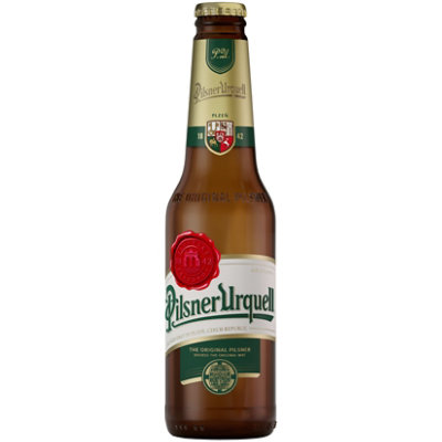 Pilsner Urquell Bohemian Pilsner Beer 4.4% ABV Bottles - 12-330 Ml - Image 2