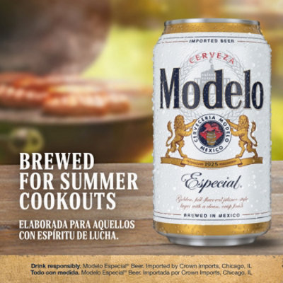 Modelo Especial Lager Mexican Beer 4.4% ABV Can - 6-12 Fl. Oz. - Image 4