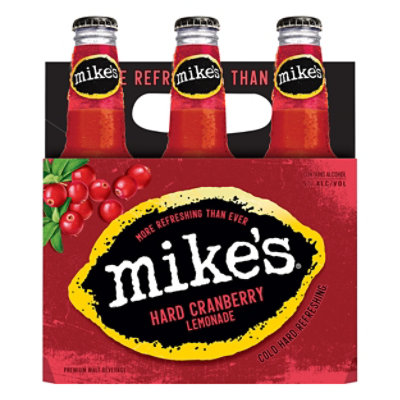 Mikes Hard Beverage Cool Hard Refreshing Lemonade Cranberry Passion Fruit Bottle - 6-11.2 Fl. Oz. - Image 4