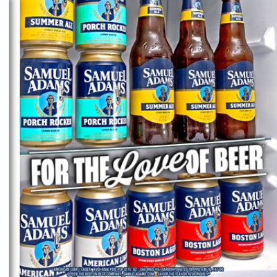 Samuel Adams Beer Boston Lager Pack In Bottles - 6-12 Fl. Oz. - Image 7