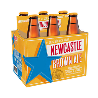Newcastle Brown Ale Beer Bottles - 6-12 Fl. Oz. - Image 1