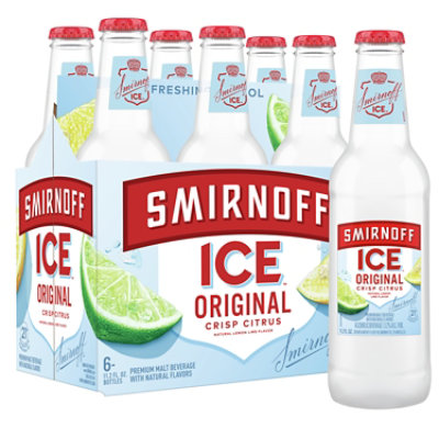 Smirnoff Ice Original Malt Beverage 4.5% ABV In Bottles - 6-11.2 Oz - Image 4