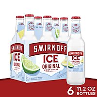 Smirnoff Ice Original 4.5% ABV Bottles Multipack - 6-11.2 Oz - Image 1