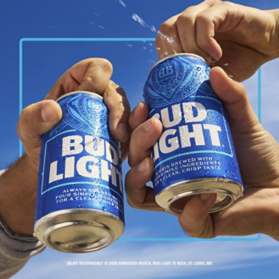 Bud Light American Lager Beer in Cans - 6 - 16 Fl. Oz. - Image 4