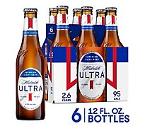 Michelob Ultra Beer Superior Light Bottle - 6-12 Fl. Oz.