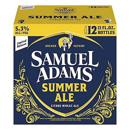 Samuel Adams Octoberfest Seasonal Beer Bottles - 12-12 Fl. Oz. - Image 3