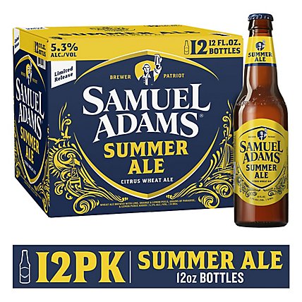 Samuel Adams Octoberfest Seasonal Beer Bottles - 12-12 Fl. Oz. - Image 1