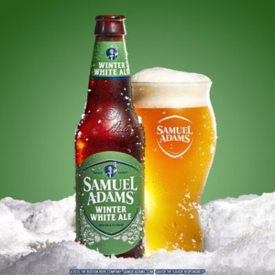 Samuel Adams Winter White Ale Seasonal Beer Bottles - 12-12 Fl. Oz. - Image 6