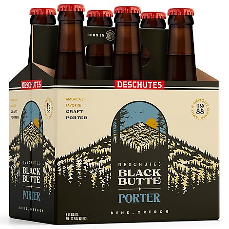 Deschutes Brewery Beer Year Round Black Butter Porter Bottles - 6-12 Fl. Oz.