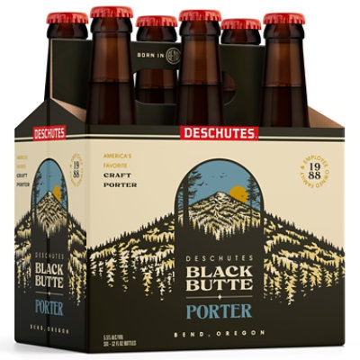 Deschutes Brewery Beer Year Round Black Butter Porter Bottles - 6-12 Fl. Oz.