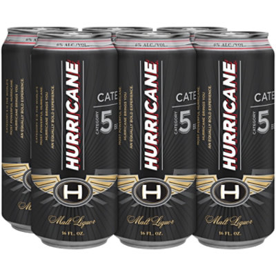 Hurricane Malt Liquor Cans 616 Fl. Oz. Randalls