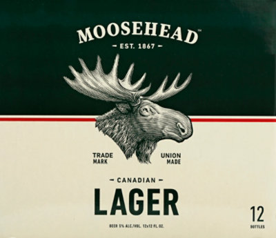 Moosehead Beer Lager Bottle - 12-12 Fl. Oz. - Image 4