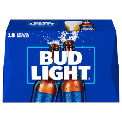 Bud Light American Lager Beer Bottles - 18 - 12 Fl. Oz. - Image 2