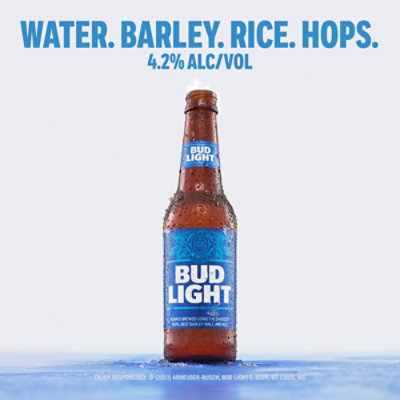 Bud Light Beer 4.2% ABV In Bottle - 40 Fl. Oz. - Image 2