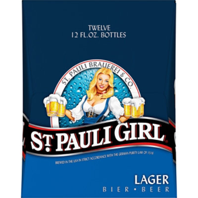 St. Pauli Girl Lager Bottles - 12-12 Fl. Oz. - Image 1