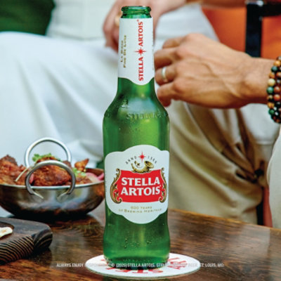 Stella Artois Lager Beer In Bottles - 6-11.2 Fl. Oz. - Image 3