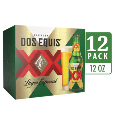 Dos Equis Mexican Lager Beer Bottles - 12-12 Fl. Oz. - Image 4