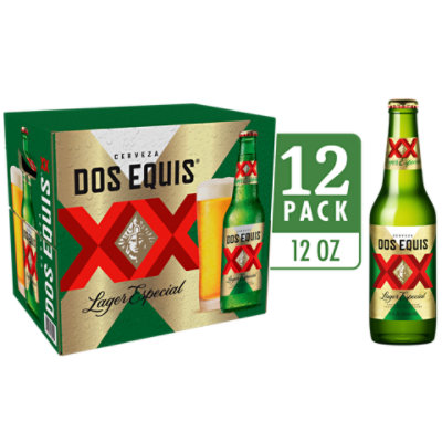 Dos Equis Mexican Lager Beer Bottles - 12-12 Fl. Oz. - Image 3