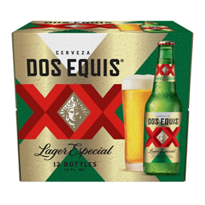 Dos Equis XX Beer Lager Especial 12 12 Fl Oz Shaw #39 s