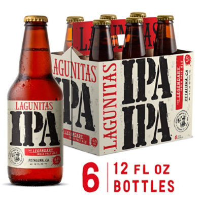 Lagunitas Beer IPA India Pale Ale Bottle 612 Fl. Oz. Haggen