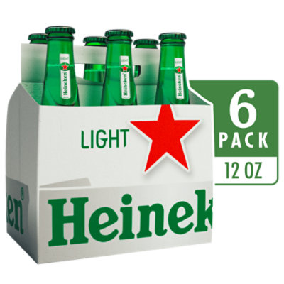 Heineken Light Lager Beer Bottles - 6-12 Fl. Oz. - Image 3