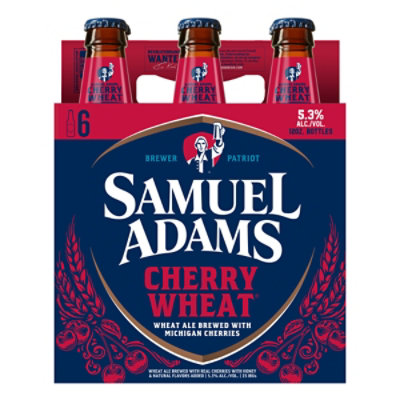 Samuel Adams Cherry Wheat Beer - 6-12 Fl. Oz. - Image 3