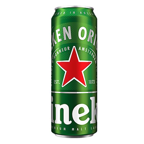 Heineken Premium Beer Lager Can - 24 Fl. Oz.