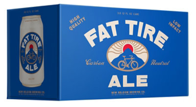 New Belgium Brewing Fat Tire Ale Beer 5.2% ABV Bottles - 6-12 Fl. Oz. - Image 2