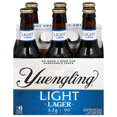 Yuengling Light Lager Beer Bottles - 6-12 Fl. Oz. - Image 3