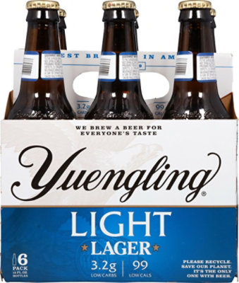 Yuengling Light Lager Beer Bottles - 6-12 Fl. Oz. - Image 4