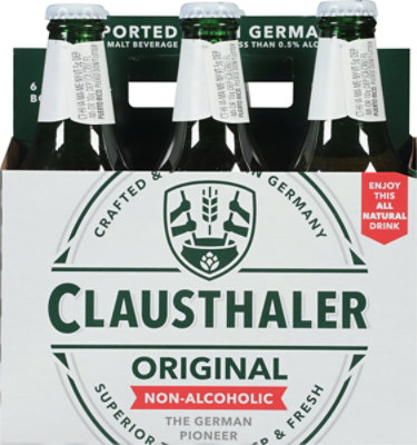 Clausthaler Malt Beverage Premium Non-Alcoholic - 6-12 Fl. Oz. - Image 4