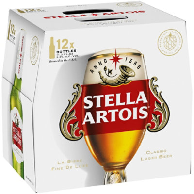 Stella Artois Lager In Bottles - 12-11.2 Fl. Oz. - Image 2