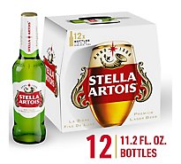 Stella Artois Lager In Bottles - 12-11.2 Fl. Oz.