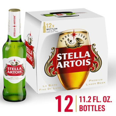 Stella Artois Beer Lager - 12-11.2 Fl. Oz.